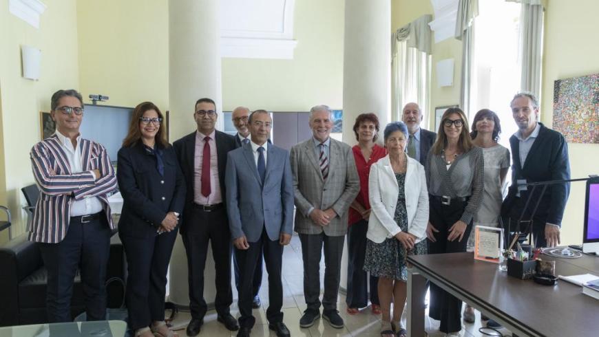 UPO incontra delegazione dell’Università Mohammed V di Rabat per rafforzare il legame tra l’Ateneo e il Marocco